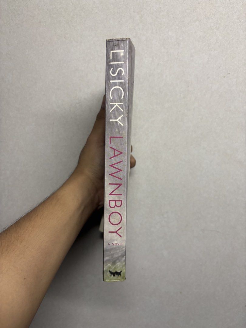 Lawnboy by Paul Lisicky Novel (Category: Storybooks) located in Cabuyao City. Submitted by john.sellsthings (Listing ID 1468396121, Image 2). Description: Paperback copy of Lawnboy written by Paul Lisicky. Published by Graywolf Press. Minor wear along the edges and spine from reading. Pages have some small green page markers attached. Clean interior text. Good read about a seventeen-year-old in Florida during the nineties. MOP: Gcash MOD: J&T.