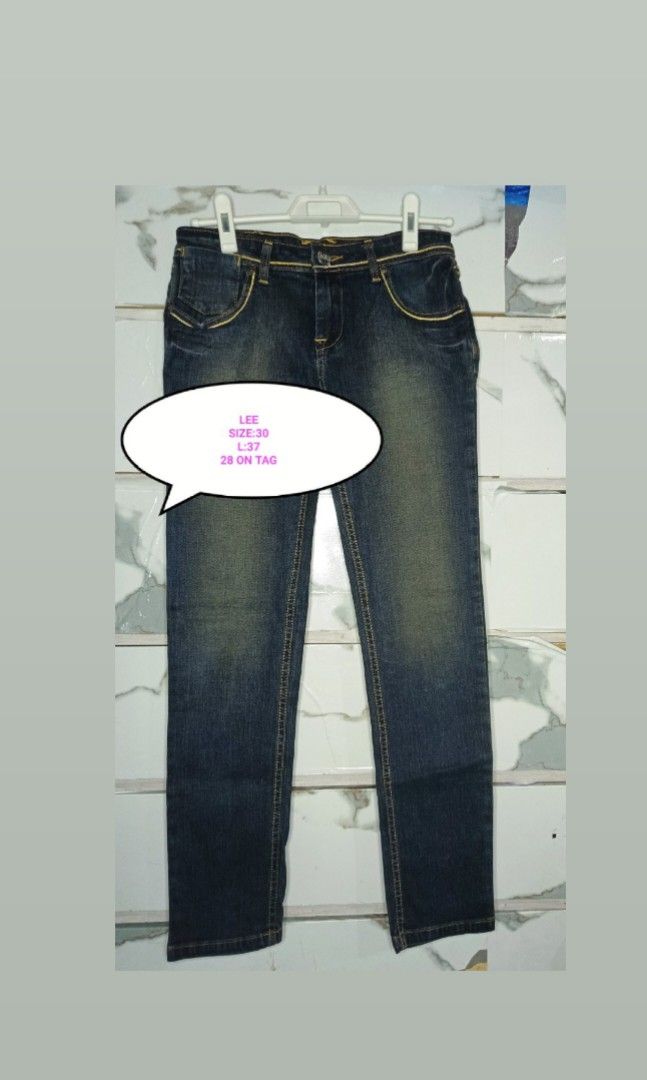 LEE DENIM PANTS WOMEN 30 (Category: Jeans) located in Quezon City. Submitted by ahyaladyblue (Listing ID 1467033586, Image 1). Description: .