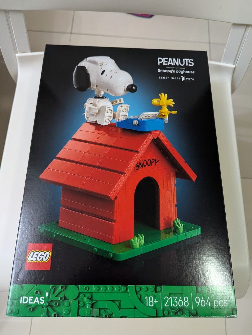 Lego 21368 Snoopy's Doghouse (Category: Lego & Building Sets) located in Quezon City. Submitted by nelwynang (Listing ID 1468350038, Image 1). Description: Brand new and sealed Pick up @ Brgy UP Village, QC Sf to be shouldered by buyer (Grab/Lalamove) Mop thru BPI.