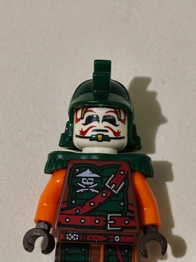 LEGO Ninjago Doubloon Minifigure (njo0190) (Category: Lego & Building Sets) located in Manila. Submitted by monomained (Listing ID 1468474387, Image 2). Description: Firm price, no issues other than the obvious wear. x Shipping via Lalamove / J&T..