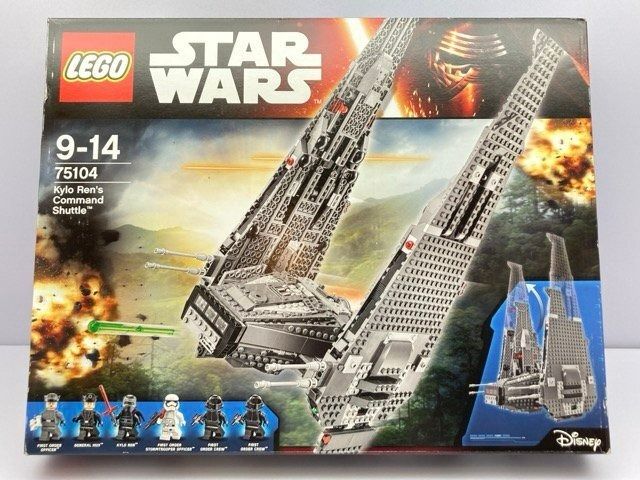 LEGO Star Wars Kylo Ren’s Command Shuttle (75104) – Unopened (Category: Lego & Building Sets) located in Caloocan City. Submitted by letao_shopping_ph (Listing ID 1468297146, Image 1). Description: Everything shown in the images is included. I have not verified the detailed condition of the items. For unopened products, I may take photographs without opening the packaging. All items are sold in their current condition. 🇯🇵 Interested in this ite