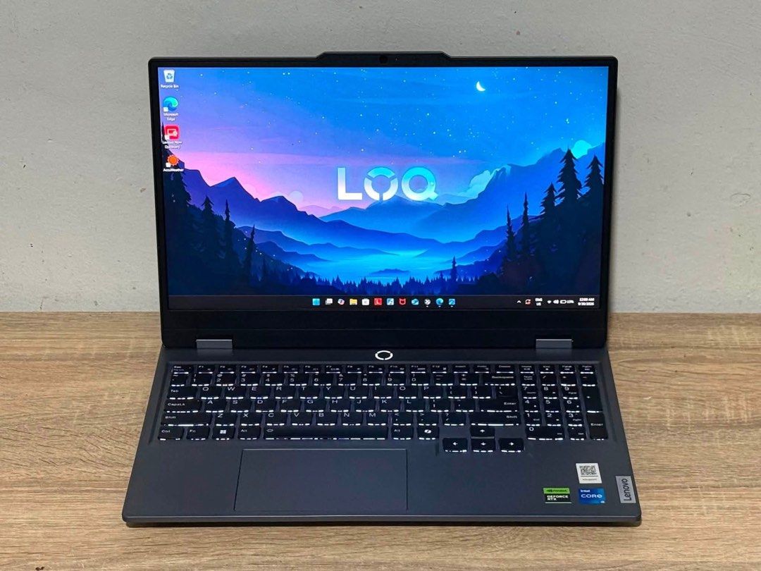 LENOVO LOQ (Category: Laptops & Notebooks) located in Manila. Submitted by estillomopatricia (Listing ID 1468381338, Image 1). Description: ₱43,990 only 🔥🔥🔥 Good Condition. *1 usb port not working, still good condition. LENOVO LOQ INTEL CORE I5 13TH 8GB RAM 512GB SSD RTX 4050 15.6 FHD 144HZ BACKLIT KEYBOARD 💻Good for Gaming, Autocad, Editing, & WFH 💻Ready to use. Specification ▪️INTEL CORE I5-13450HX (16 CPUs) ~ 2.4GHz ▪️8GB MEMORY RAM DDR5 