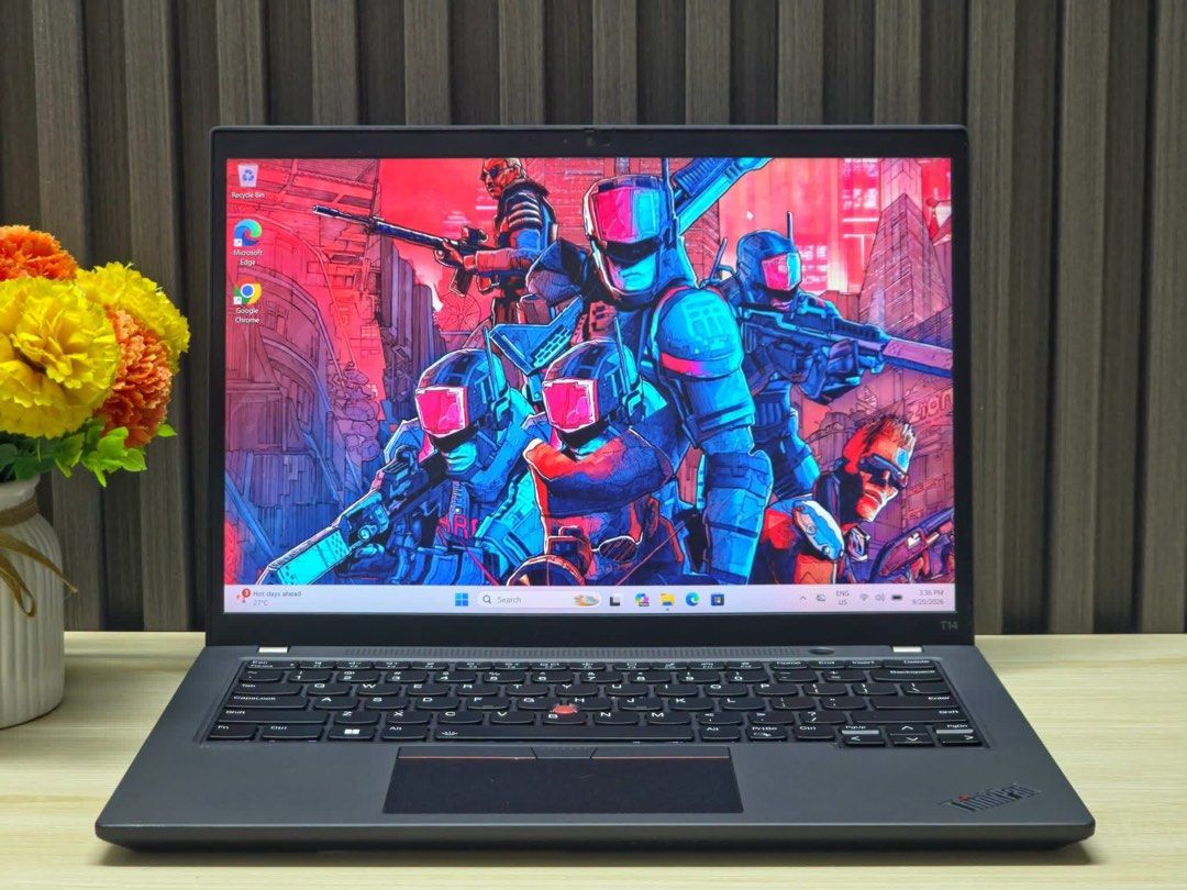 Lenovo Thinkpad T14 Gen 3 (Category: Laptops & Notebooks) located in Manila. Submitted by norhansarip (Listing ID 1468379448, Image 1). Description: Lenovo THINKPAD T14 Gen 3 Ryzen 7 PRO 6850U 32Gb Ram DDR5 512Gb SSD NVMe| 1Vram AMD Ryzen WUXGA Resolution, 14.1 inch Backlit KB [60Hertz] 💻 Ideal for Office, Autocad, Business, Freelance etc. 💻QUICK Specs ✅️ AMD Ryzen 7 PRO 6850U (16CPUs) 8 Cores 16 Threads 2.7GHz turbo boost up to 4.7 Ghz ✅️ 32Gb