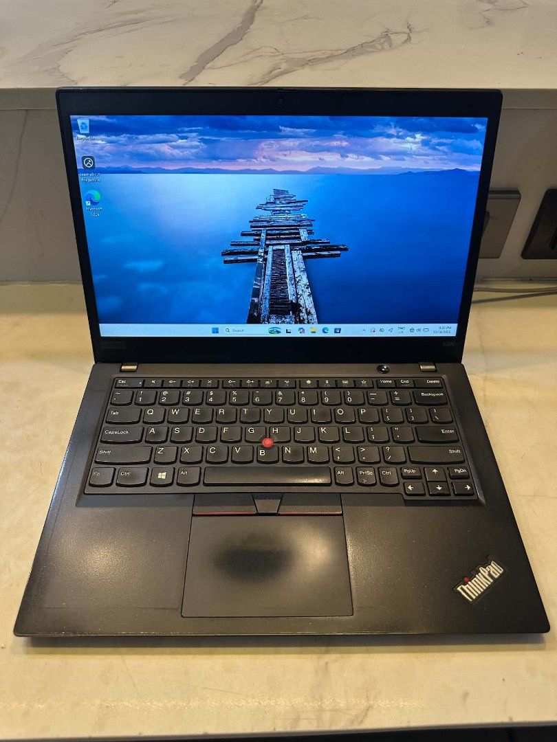 Lenovo ThinkPad X390 (Category: Laptops & Notebooks) located in Pasig City. Submitted by erhecca.bear (Listing ID 1468436746, Image 2). Description: Lenovo thinkpad x390 -Intel core i5 8th Gen -intel uhd graphics 620 -8GB RAM -512GB SSD -13.3inches -60Hz Refresh Rate -all working -GOOD FOR EDITTING, ACADS & OFFICE etc. inclusion: -Orig charger & laptop ISSUE ‼️ note visible screen bleeding, sign of usage perfectly working.