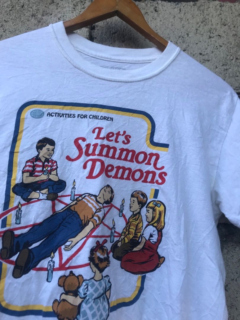 Lets Summon A demon👹 (Category: Tshirts & Polo Shirts ) located in San Jose. Submitted by thriftthe19th (Listing ID 1468393309, Image 2). Description: needwash small to med .