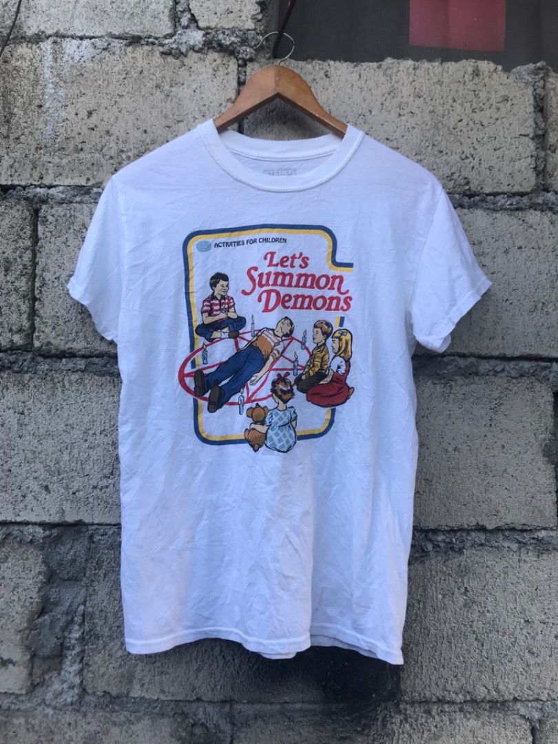 Lets Summon A demon👹 (Category: Tshirts & Polo Shirts ) located in San Jose. Submitted by thriftthe19th (Listing ID 1468393309, Image 3). Description: needwash small to med .