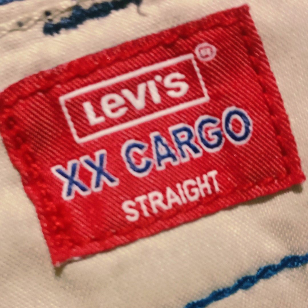 LEVI'S XX CARGO PANTS (Category: Chinos) located in Davao. Submitted by karlosthriftshop (Listing ID 1468482655, Image 1). Description: ₱1,590 FREE SHIPPING THRU J &T LEVI'S XX CARGO PANTS (PRELOVED) BOUGHT LAST JULY'26 MADE IN BANGLADESH COLOR:DARK NAVY BLUE NON-STRETCH LOOSE FIT W34 L30 ON TAG ACTUAL MEASUREMENT PLEASE CHECK ATTACHED PHOTOS USED,IN EXCELLENT CONDITION NO ALTERATIONS X COD/COP PAYMENT 1ST MOP: GCASH.