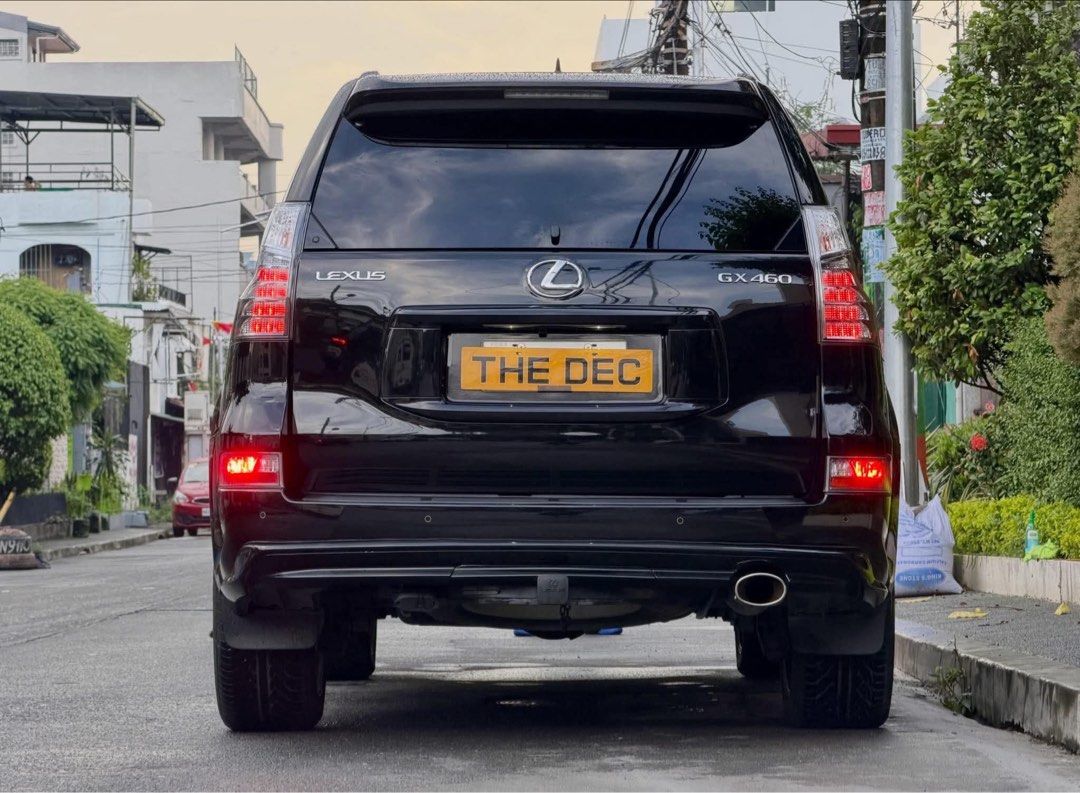 Lexus GX460 4x4 Auto (Category: Used Cars) located in Manila. Submitted by quality_cars (Listing ID 1468441462, Image 3). Description: FOR SALE - Guaranteed Best Buy! ✅ Brand: Lexus Model: GX460 Year Model: 2014 Transmission: AUTOMATIC Color: Black Fuel Type: Gas, 4x4 Mileage: 29k Mileage Ending Plate: “9” Friday Coding MY SELLING PRICE: 1.878m Trade In Ok, Financing Ok Upgrades worth 500k Brembo Big Brakes Front & Rear Bodykit SunRoof Wood Panel