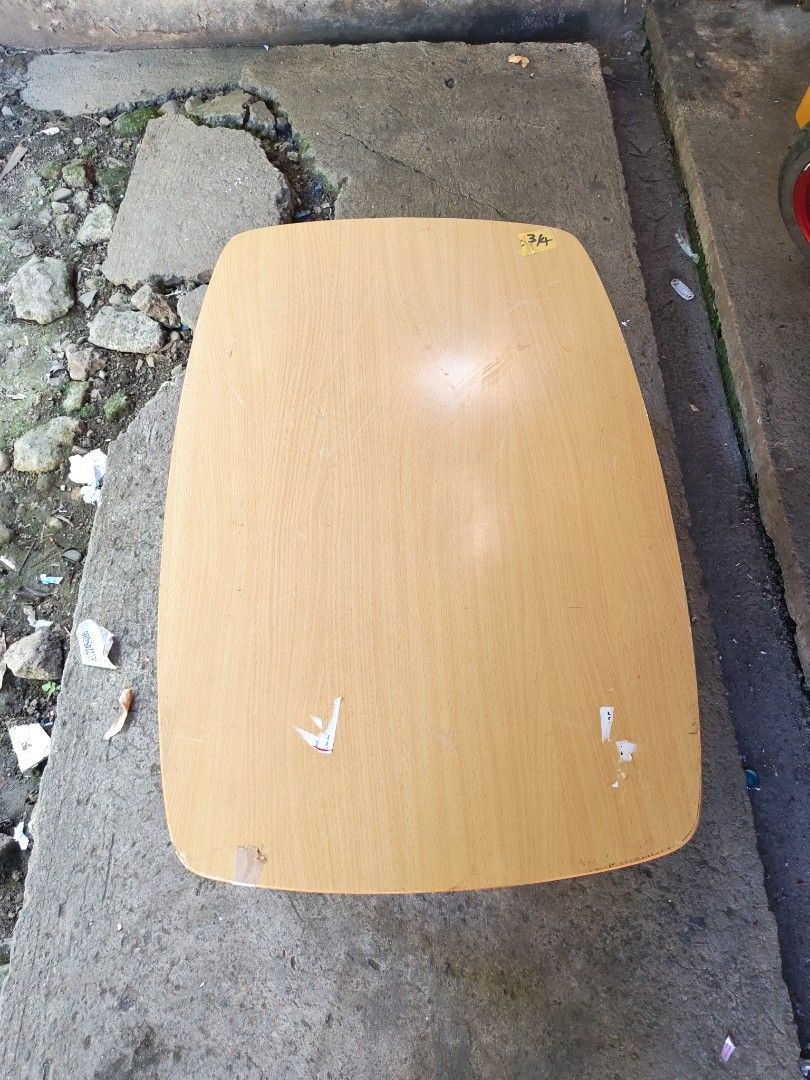 Light Wood Coffee Table with Foldable Legs (Category: Tables & Sets) located in Manila. Submitted by aks_japansurplus30 (Listing ID 1468498489, Image 2). Description: center table foldable purewood issue minimal scratches Japan surplus 1,300 L37 W21 H14 1,400.