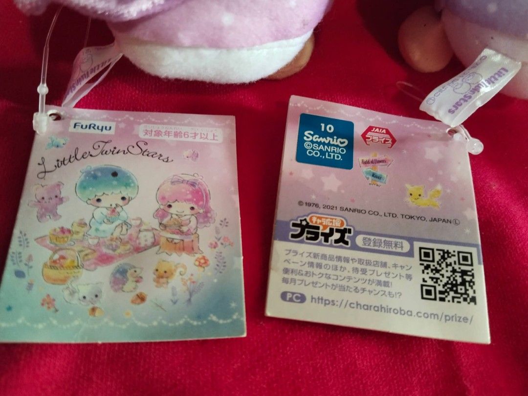 Little twin stars (Category: Plushies & Soft Toys) located in Marikina City. Submitted by duaaaaa (Listing ID 1468354200, Image 3). Description: AS NEW CONDITION NO ISSUE.