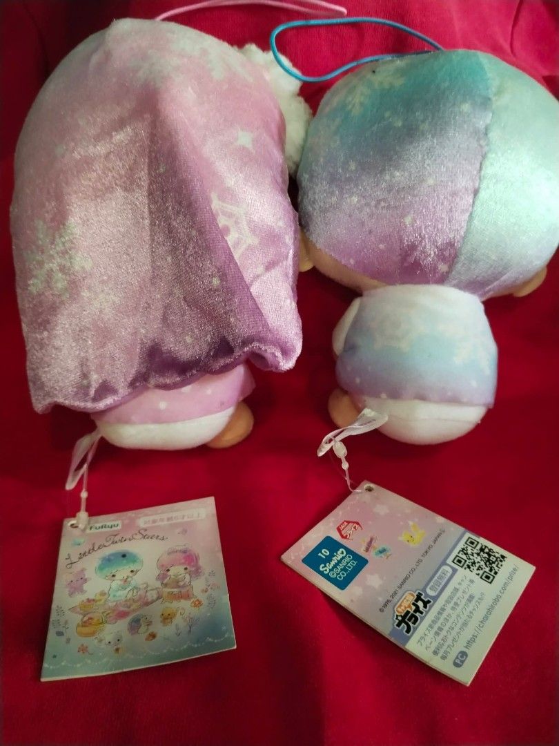 Little twin stars (Category: Plushies & Soft Toys) located in Marikina City. Submitted by duaaaaa (Listing ID 1468354200, Image 2). Description: AS NEW CONDITION NO ISSUE.