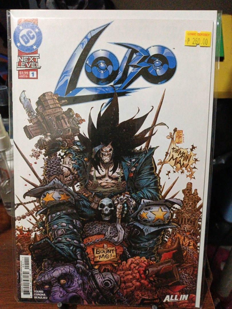 LOBO Comics (Category: Comics & Manga) located in Antipolo. Submitted by makasalanan (Listing ID 1468321513, Image 2). Description: - assorted comics set of 2 - bag and board included - sold as set.