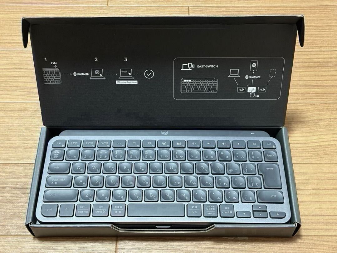 Logicool MX KEYS MINI KX700GRd Wireless Keyboard (Graphite) – Includes receiver, tested and confirmed working. (Category: Computer Keyboard) located in Caloocan City. Submitted by letao_shopping_ph (Listing ID 1468307790, Image 1). Description: [Product Description] This is a high-performance wireless keyboard from Logicool: the MX KEYS MINI (model number: KX700GRd). It has been tested and is in perfect working order with no issues. The condition
