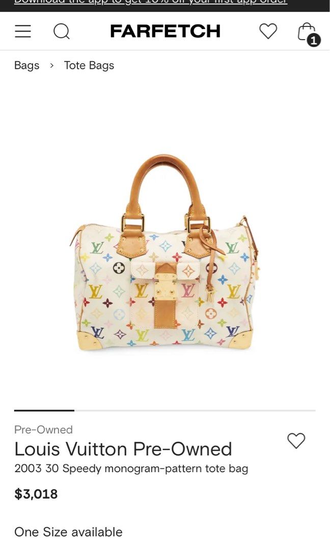 LOUIS VUITTON PRE-OWNED SPEEDY MONOGRAM PATTERN TOTE BAG (Category: Shoulder Bags) located in General Mariano Alvarez. Submitted by adonid (Listing ID 1468291875, Image 2). Description: LOUIS VUITTON PRE-OWNED SPEEDY MONOGRAM PATTERN TOTE BAG GOOD CONDITION NORMAL SIGN OF USAGE ONLY .