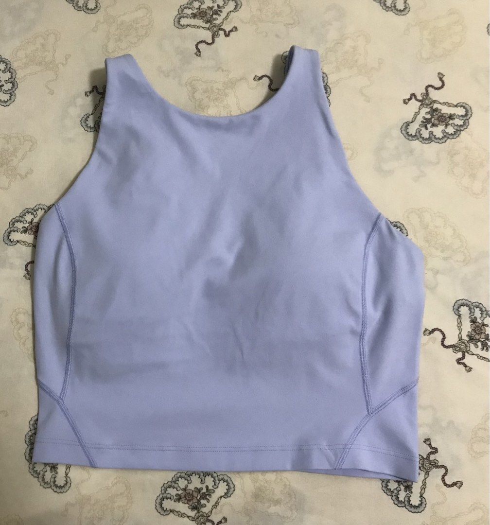 Lululemon Halter stop Sportsbra (Category: Activewear) located in Manila. Submitted by freshlemon58885 (Listing ID 1468337517, Image 1). Description: Padded Square Tag 4 No issue Color:Powder Blue.