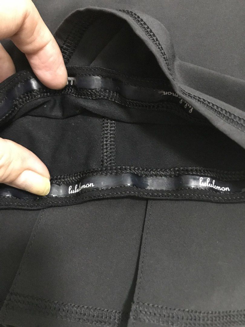 Lululemon Tennis Skirt (Category: Activewear) located in Manila. Submitted by freshlemon58885 (Listing ID 1468329149, Image 2). Description: Dot 6 No issue With inner cycling Zipper pocket at the back Color May Vary Far Due to Lighting .