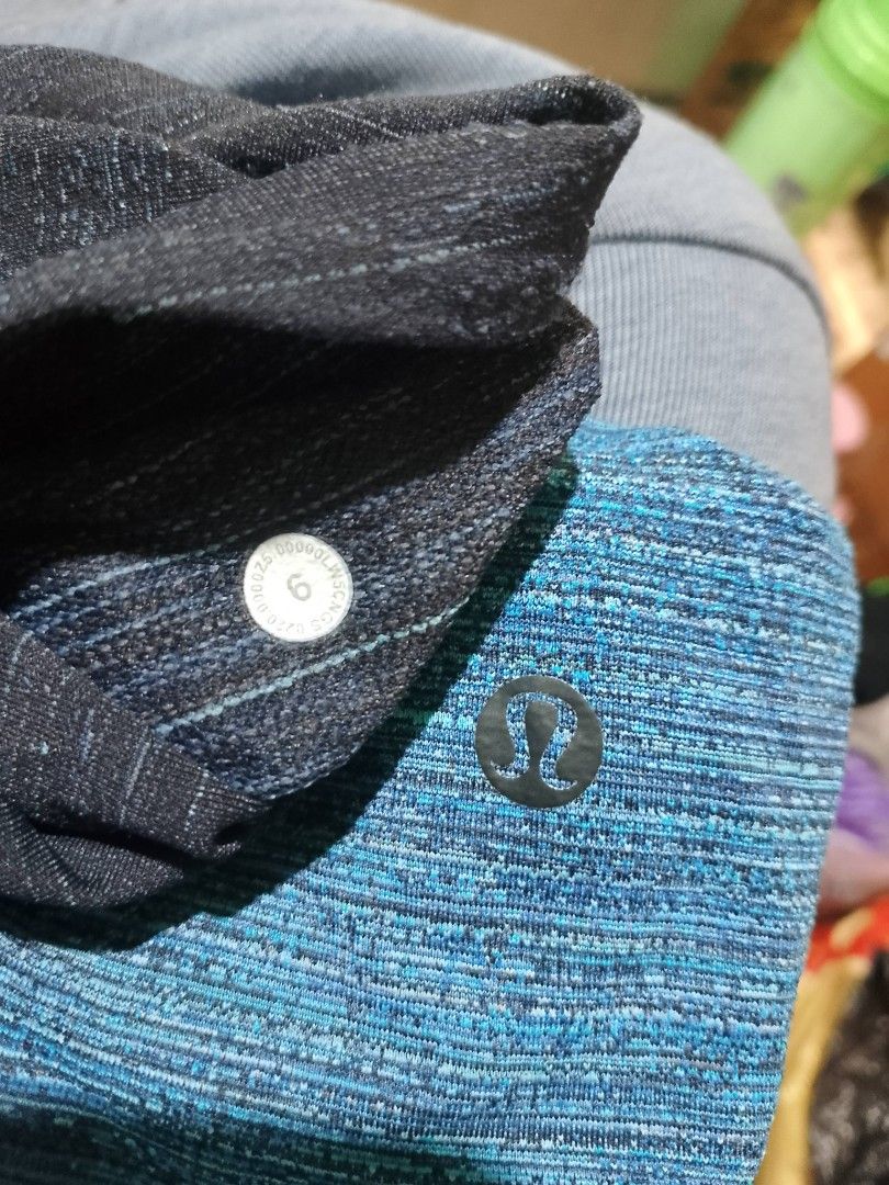 Lululemon workout tights (Category: Activewear) located in Baguio. Submitted by ukay.kayuhjan (Listing ID 1468360299, Image 1). Description: lululemon workout tights no.6 on tag 37length excellent 320₱.