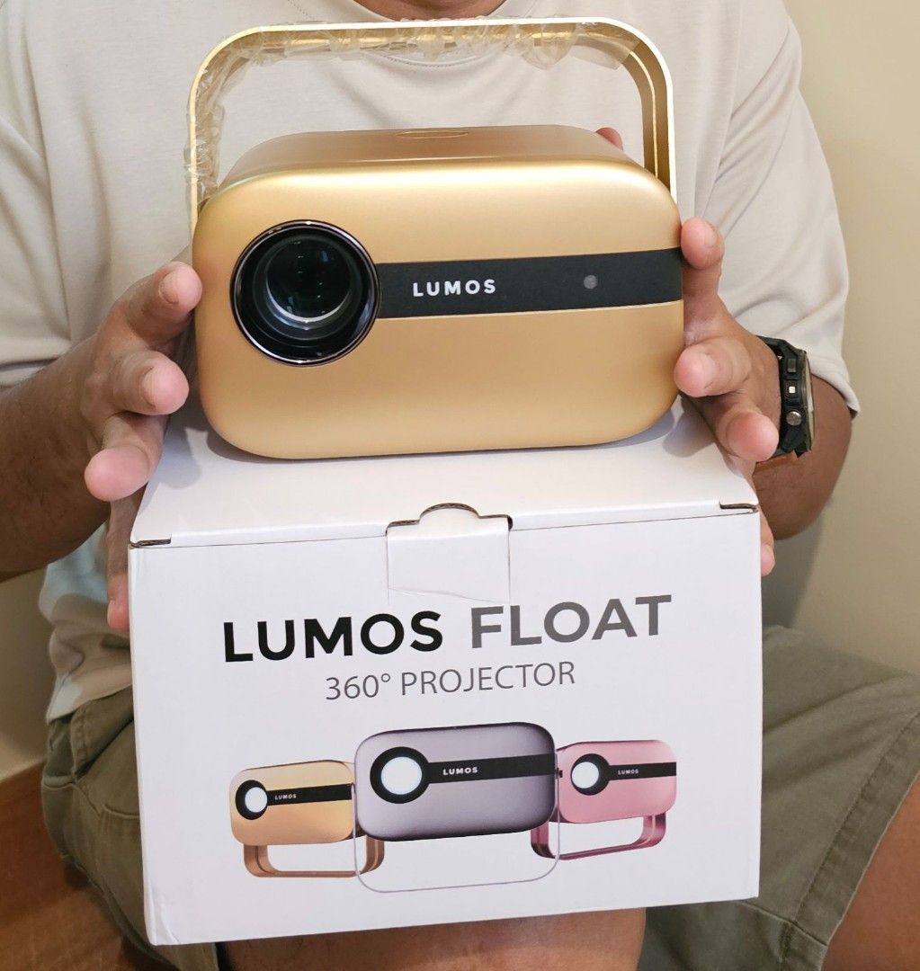 Lumos float projector (Category: Projectors) located in Caloocan City. Submitted by swiftmountain.0b7018 (Listing ID 1468385152, Image 1). Description: used once for review..