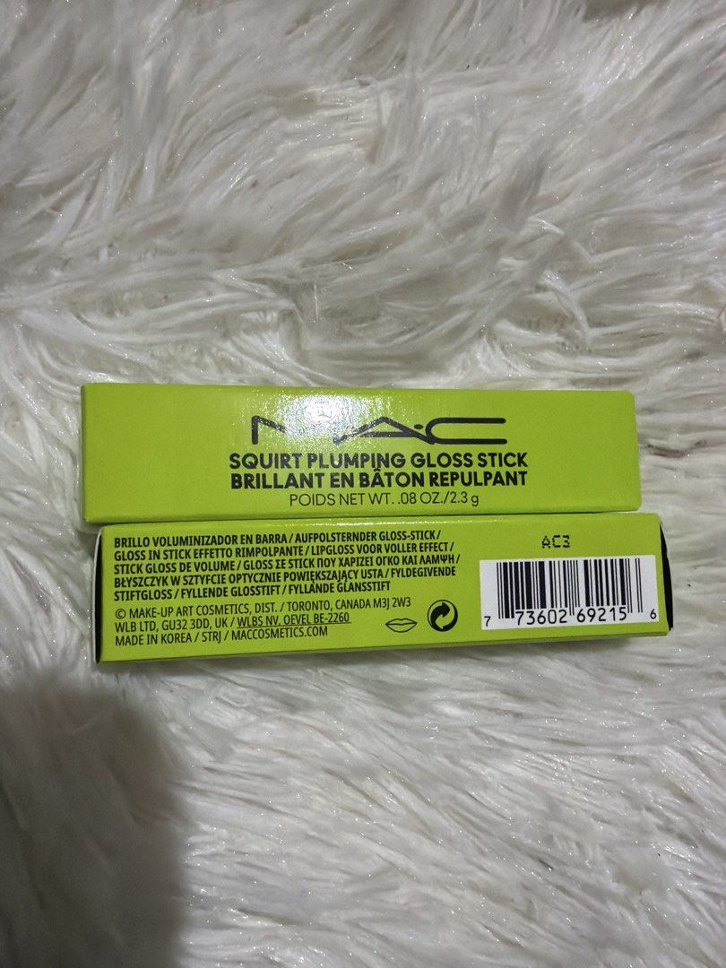 MAC PLUMPING GLOSS STICK #15 LIKE SQUIRT (Category: Makeup) located in Pugo. Submitted by caztraine (Listing ID 1468355016, Image 2). Description: .