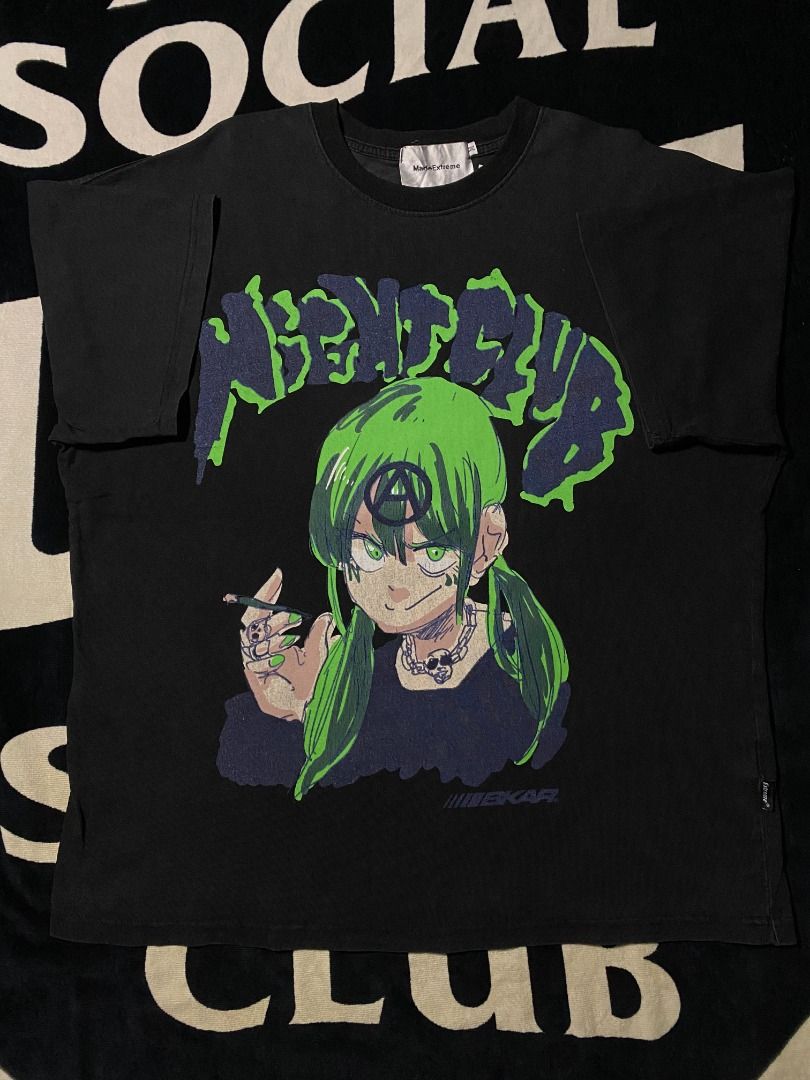 Made extreme | anime shirt (Category: Tshirts & Polo Shirts ) located in Las Pinas. Submitted by all_details_posted (Listing ID 1468435682, Image 1). Description: faded, crackprints.