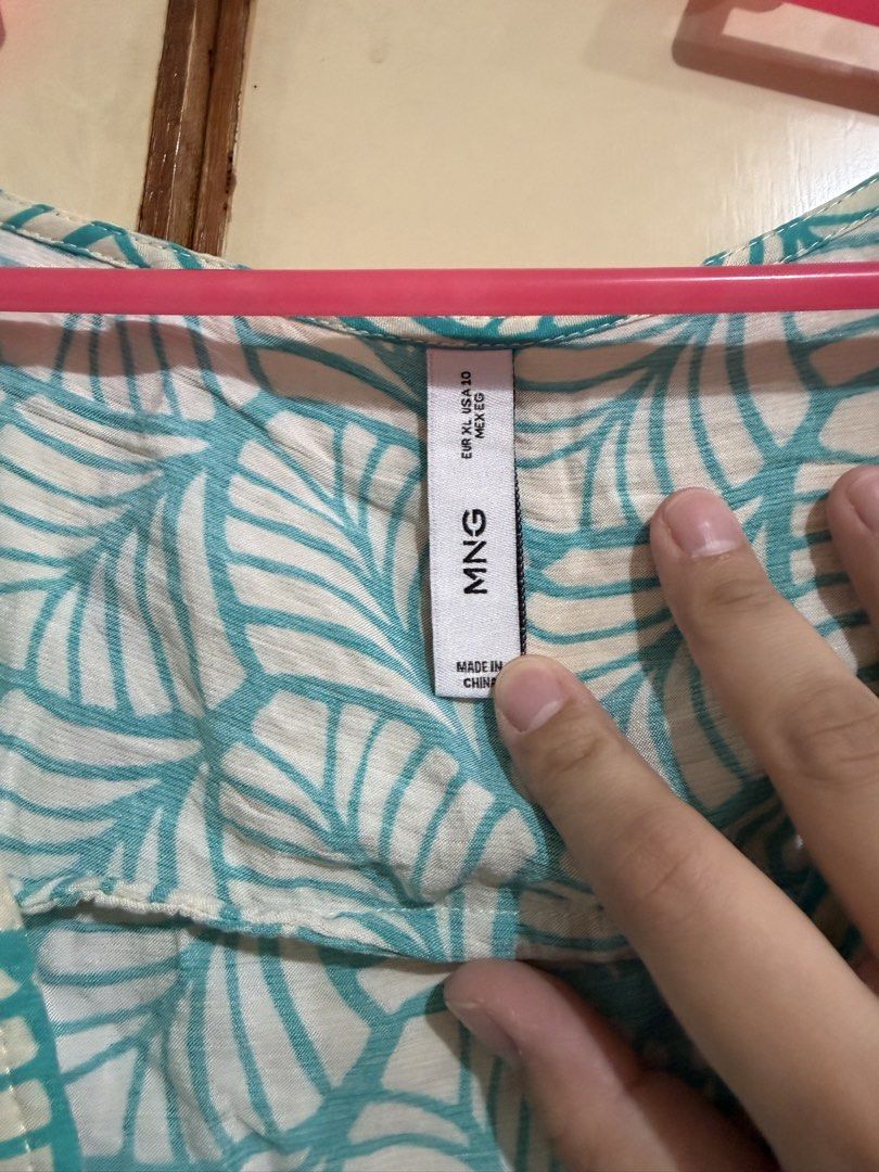 Mango Teal Dress XL (Category: Dresses) located in Manila. Submitted by preloved_new_forsale (Listing ID 1468354354, Image 3). Description: .