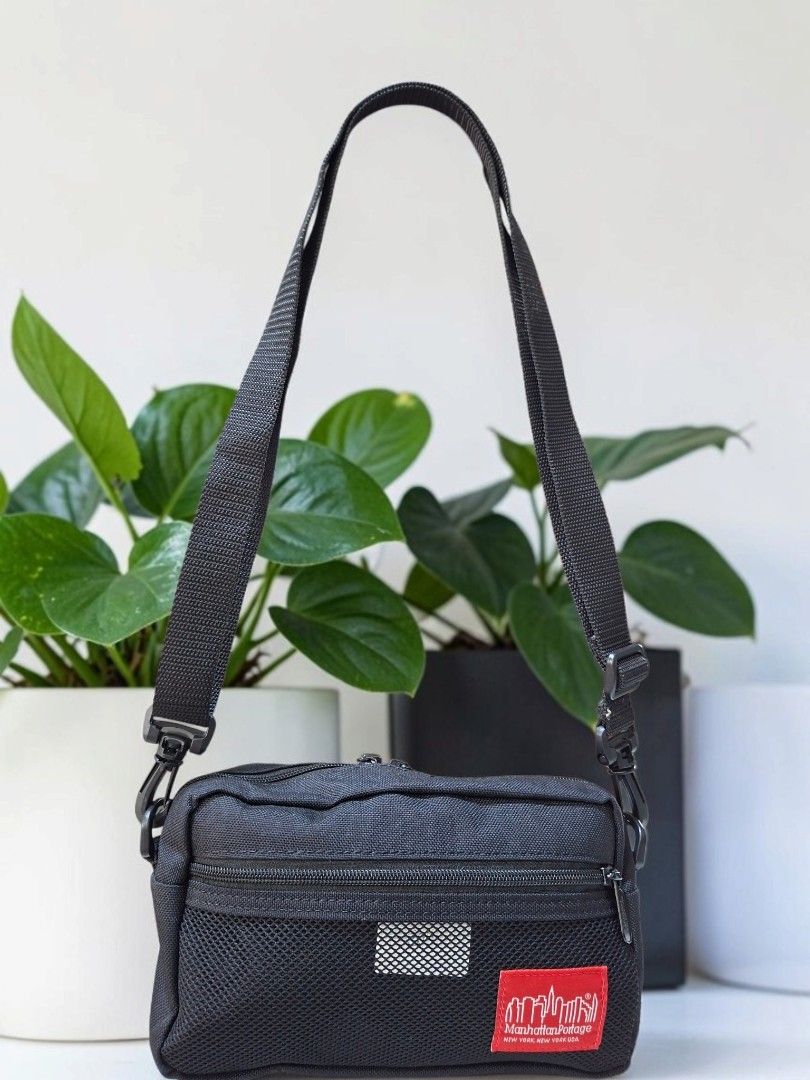 MANHATTAN PORTAGE CANVAS CAMERA SLING BAG (Category: Sling Bags) located in Las Pinas. Submitted by annachiaonair2037 (Listing ID 1468340214, Image 2). Description: MANHATTAN PORTAGE CANVAS CAMERA SLING BAG FROM JAPAN CORDURA FABRIC ADJUSTABLW DETACHABLE STRAP H 6" L 8" W2" Disclaimer: I am not affiliated with, associated with, or authorized by any of the brands featured posted. Any mention of brand names, trademarks, or logos is solely for ident