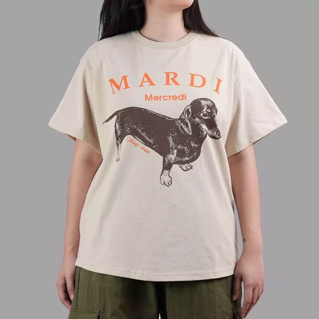 Mardi Mercredi Ddanji Light Beige - Medium (Category: Shirts) located in Davao. Submitted by adl.dept (Listing ID 1468476345, Image 1). Description: Like New 10/10 Color rate No isssues One Size Medium Fittings 20 width x 26-27 length Details: • First to pay gets the item! • Location: Wilfredo Aquino, Davao City • Pick up loc— Assumption College of Davao, Cabaguio st. • Add ₱30 or up for meetups (depends on agreed place). • Can deliver via J&T or