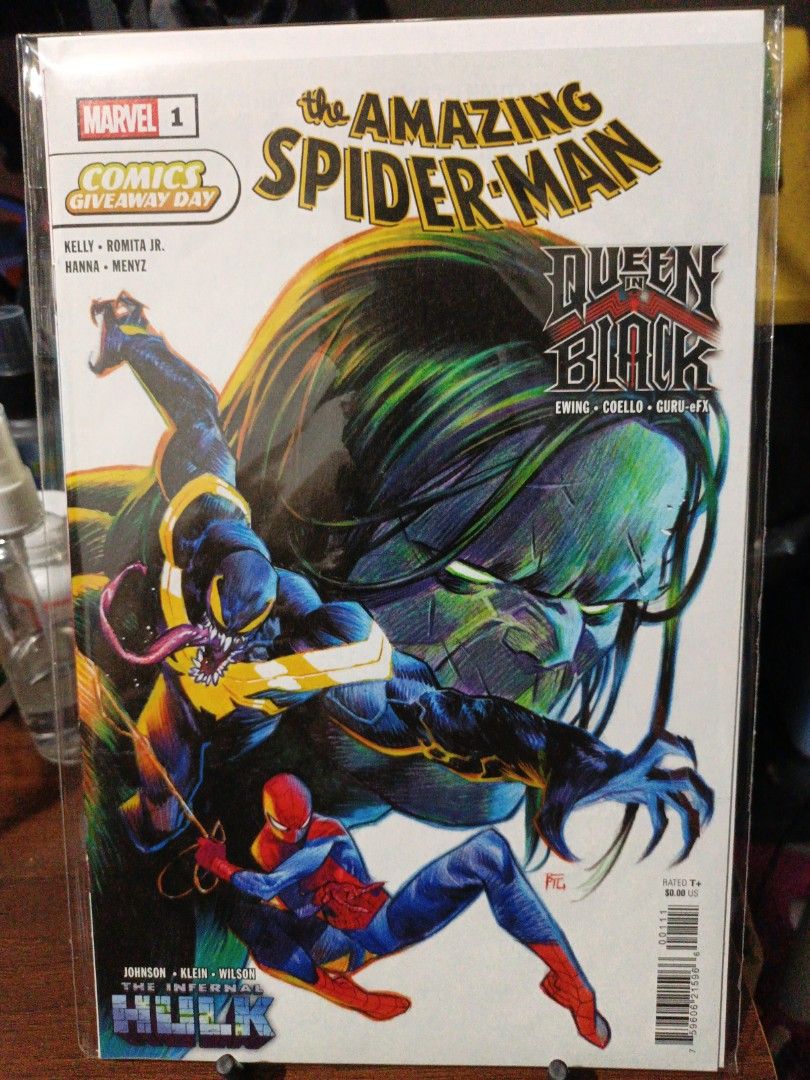 Marvel & DC Comics assorted (Category: Comics & Manga) located in Antipolo. Submitted by makasalanan (Listing ID 1468322348, Image 2). Description: - Assorted comics for as low as 100 php only each! - Bag and boards included - Negotiable Price if all - Near mint / Mint Conditions.