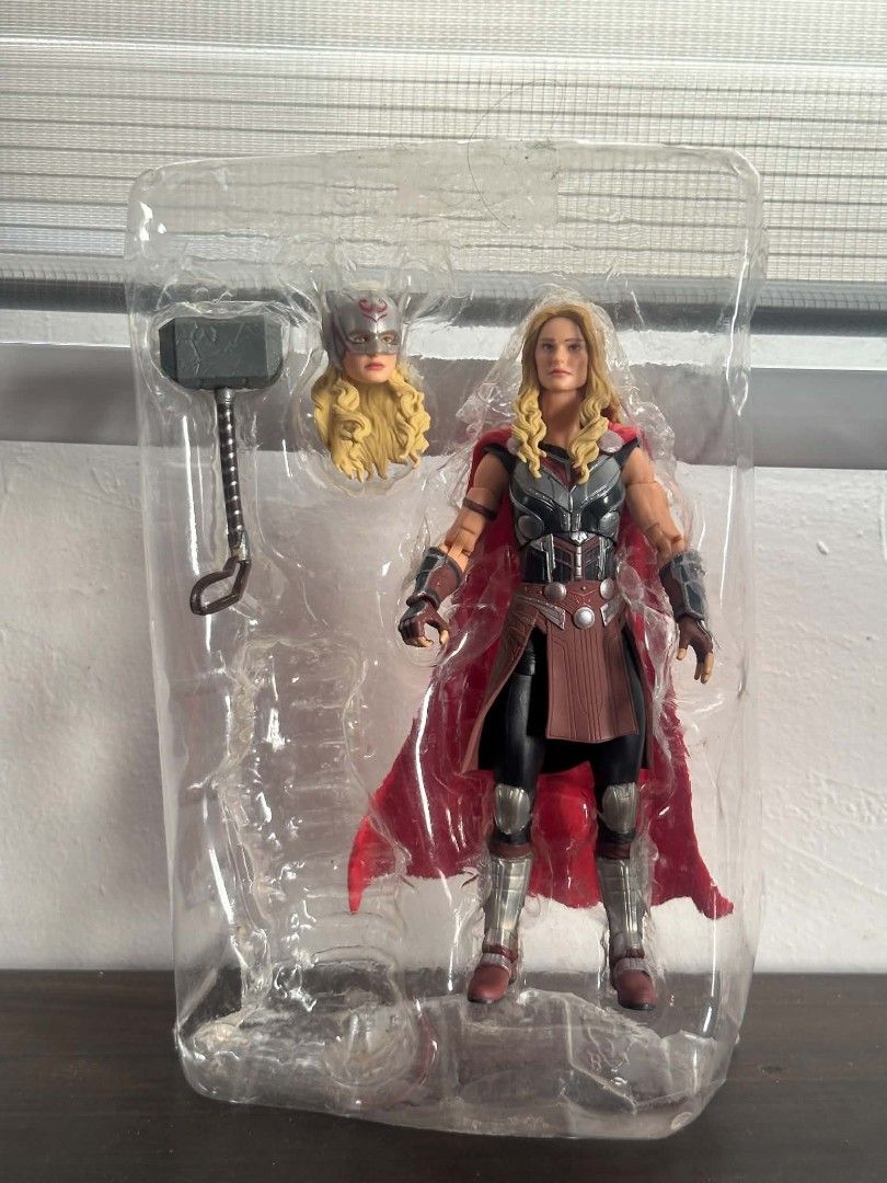 Marvel Legends Mighty Thor Action Figure Love and Thunder (Category: Figurines & Statues) located in Quezon City. Submitted by jimtoys2 (Listing ID 1468340501, Image 1). Description: Mighty Thor Jane Foster - 1200 No Box and BAF WYSIWYG 📌Location: Project 4 Quezon City 🤝Meetups: Hitop Supermarket Aurora blvd Anonas Lrt or Cubao Lrt 💵Mode of Payment: BDO, BPI, Metrobank, Unionbank, Gcash, Seabank 🚚Shipping: Courier Service App. LBC by sched.