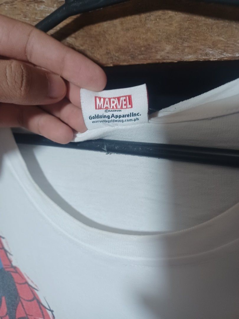 Marvel Spiderman Tee (Category: Activewear) located in Ajuy. Submitted by anniee_tee (Listing ID 1468360959, Image 3). Description: Dimes: 22W x 29L No issue Good Condition.