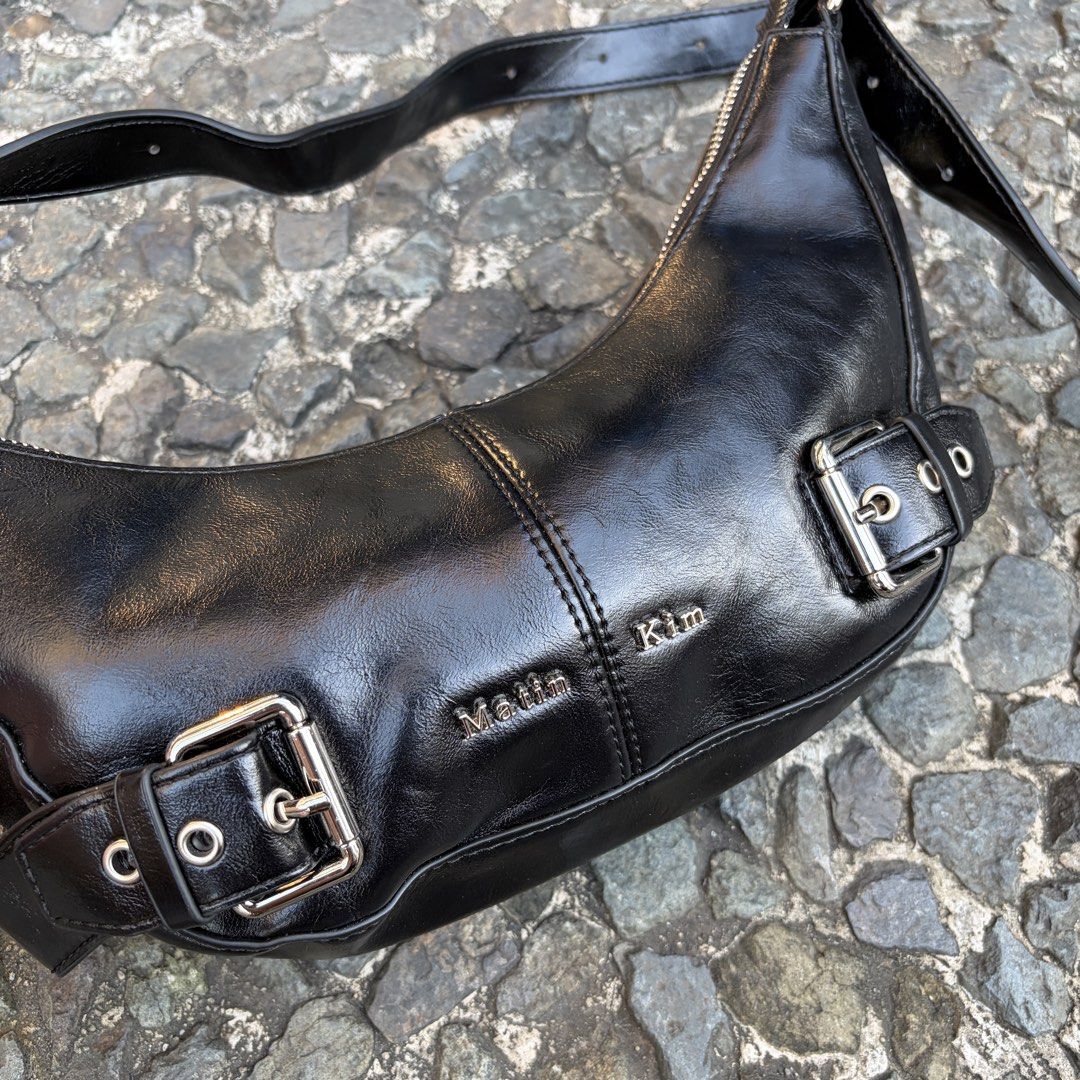 Matin Kim Belted Shoulder Bag (Category: Shoulder Bags) located in Manila. Submitted by stablesource (Listing ID 1468413676, Image 3). Description: Matin Kim Belted Shoulder Bag No Inclusion Excellent Kindly Check All Details Before Purchase🤝.