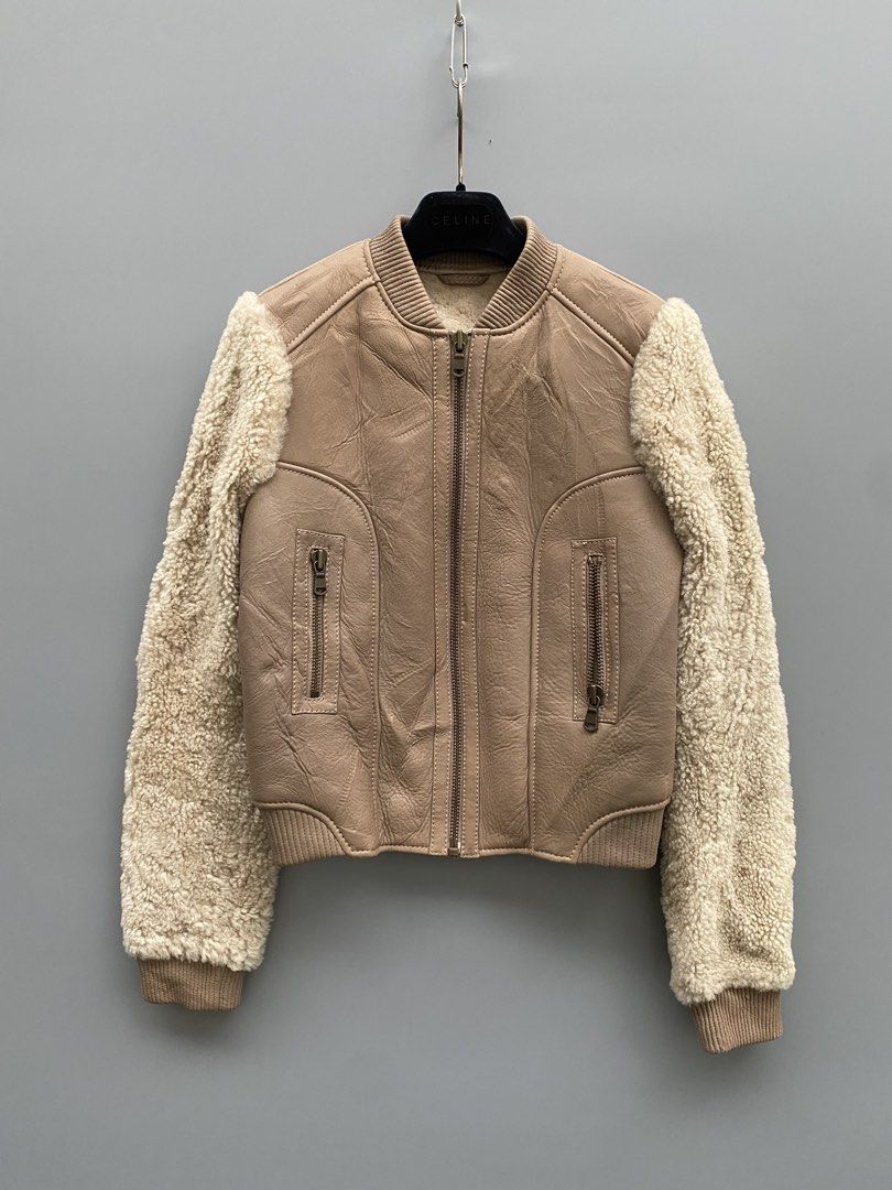 Max Mara Max &Co Shearling Leather Jacket (Category: Coats, Jackets and Outerwear) located in Baguio. Submitted by thecollector2600 (Listing ID 1468311261, Image 3). Description: As new 18” x 20” Small to medium fit.