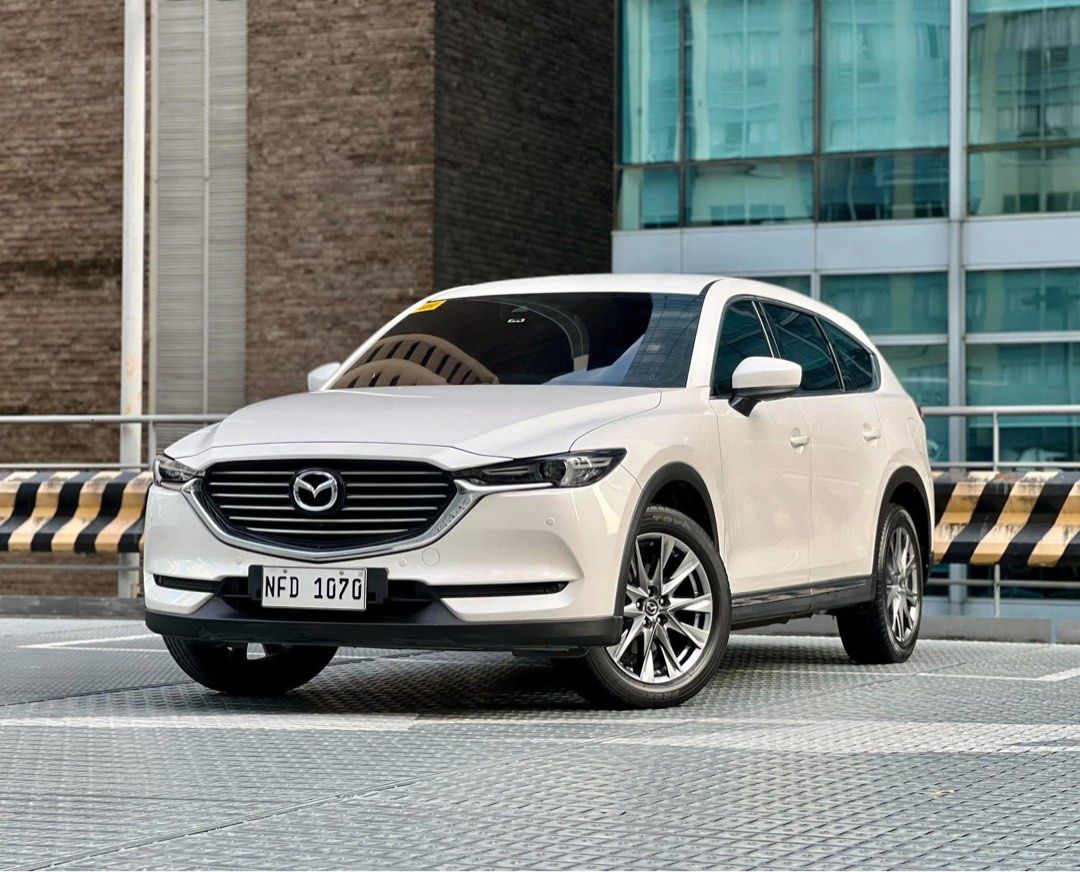Mazda CX-8 2.5‼️🔥 Auto (Category: Used Cars) located in Makati City. Submitted by maby_latido05 (Listing ID 1468407143, Image 2). Description: 2021 Mazda CX8 2.5 AT Gas 42K mileage only! 160K ALL-IN DP‼️🔥 (Chattel & Insurance included) 2yrs - 54,353 3yrs - 39,272 4yrs - 32,565 *Higher cashout will lower monthly payments FREE Transfer of Ownership FREE Detailing FREE Autoloan Processing FREE Full Vehicle Scanning ✅️ NO MILEAGE TAMPERING GUARANTE