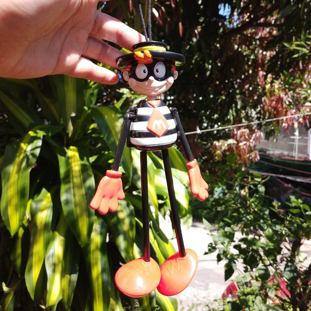 McDonaldland Hamburglar McDonald Toy (Category: Vintage Collectibles) located in Baguio. Submitted by boxmania (Listing ID 1468299541, Image 1). Description: From HK/UK/Dubai/Canada or Japan Surplus Box, Auction/Bidding, or selection What you see is what you get No return, no exchange (random item po nakukuha ng seller sa box).