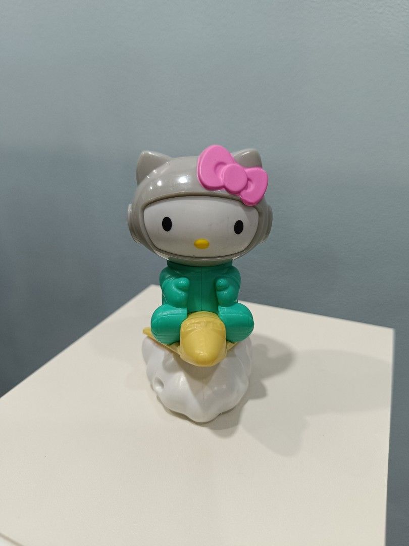 McDonald's Happy Meal Hello Kitty in Space Space Rocket (Category: Action & Battle Toys) located in Manila. Submitted by calvin3teri (Listing ID 1468303729, Image 1). Description: 200 Grab/Lalamove only ( buyer will book and shoulder fee ) MOP: Gcash .