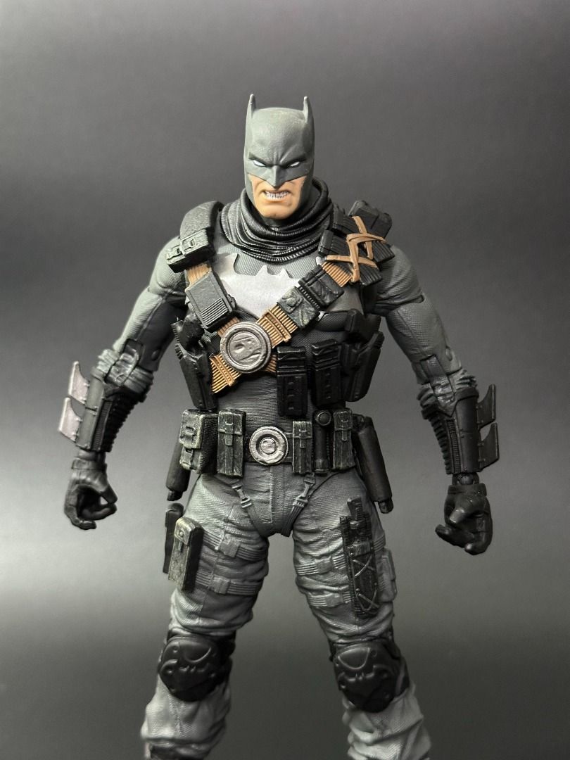 McFarlane - Batman Knightfall (Battle Damaged) | Grim Knight (Category: Figurines & Statues) located in Pasay City. Submitted by zoomgio (Listing ID 1468411321, Image 3). Description: Condition: Both are loose but good as new **100% genuine/original/authentic product. No lowballers please. 1. Knightfall Battle Damaged - Php 849 2. Grim Knight - Php 2499 - With free extra rifle MOP: BDO/GCash/Cash ✅ Meet-ups: Pasay or Makati area ✅ Shipping: Lalam