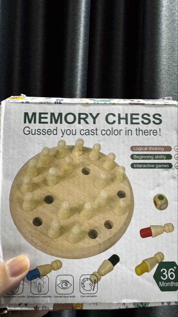 Memory Chess (Category: Board Games & Puzzles) located in Kuala Lumpur. Submitted by combross (Listing ID 1468284535, Image 1). Description: Memory Chess pickup at m vertica cheras kl postage rm10, ss rm15.