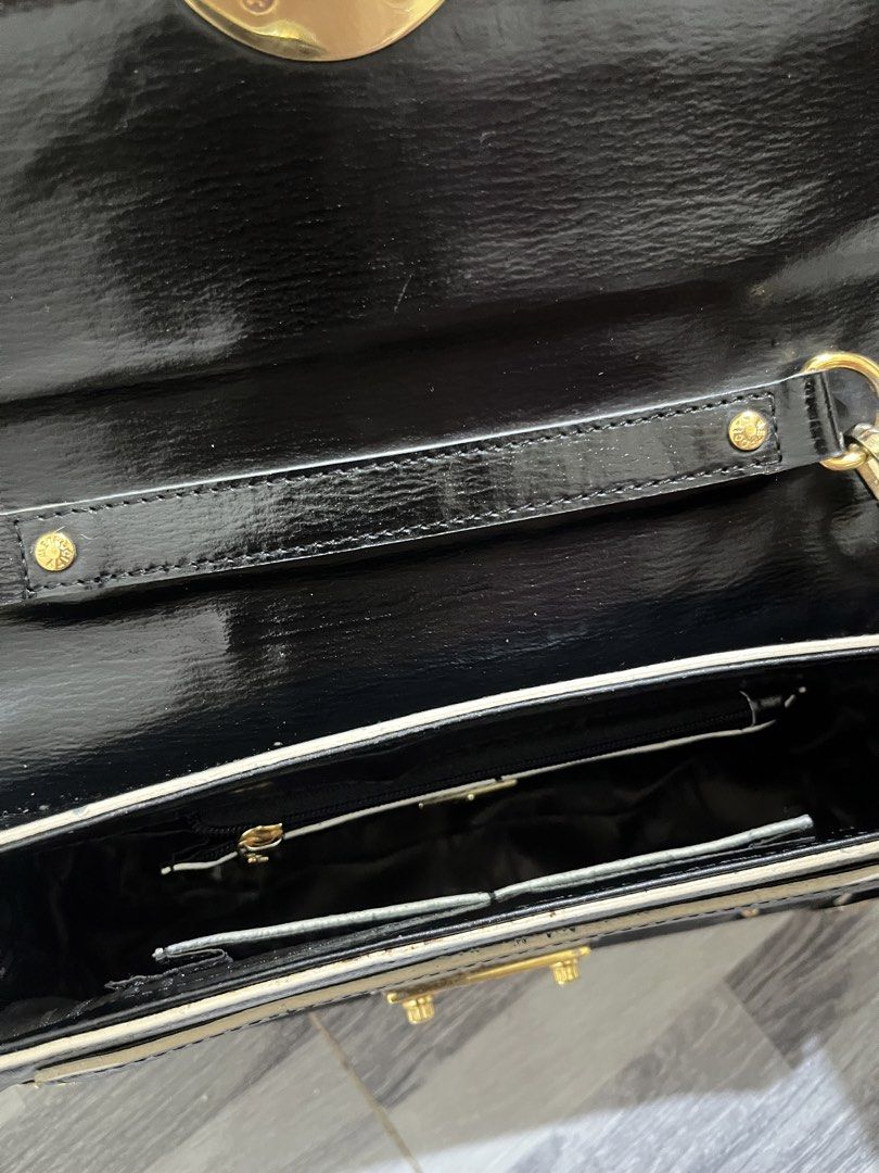 Metrocity Authentic Black Studded Structured Shoulder Bag (Category: Shoulder Bags) located in General Santos City (Dadiangas). Submitted by mschic309 (Listing ID 1468422985, Image 3). Description: AUTHENTIC NO COD|PAYMENT FIRST PM FOR INTERESTED!.