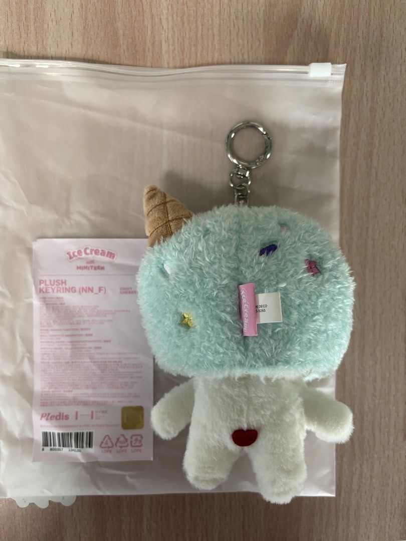 Miniteen Ice Cream Choitcherry (Category: K-Wave Merchandise) located in Manila. Submitted by marianne.declutter (Listing ID 1468322754, Image 2). Description: Bought from One Ayala pop-up Never been used, stored in original plastic Item price + 10 pf + lsf MOP: gcash, Maribank MOD: sdd within metro manila, J&T, Gogoexpress Loc: Parañaque city .