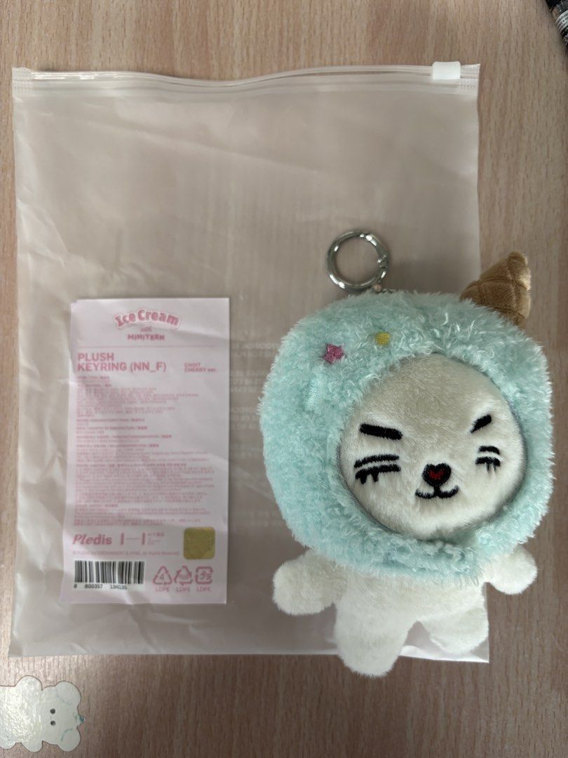 Miniteen Ice Cream Choitcherry (Category: K-Wave Merchandise) located in Manila. Submitted by marianne.declutter (Listing ID 1468322754, Image 1). Description: Bought from One Ayala pop-up Never been used, stored in original plastic Item price + 10 pf + lsf MOP: gcash, Maribank MOD: sdd within metro manila, J&T, Gogoexpress Loc: Parañaque city .