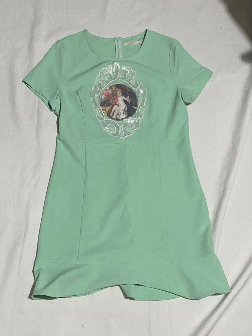 Mint Green Lola Dress (Category: Dresses) located in Makati City. Submitted by weirdshopping (Listing ID 1468287344, Image 1). Description: .