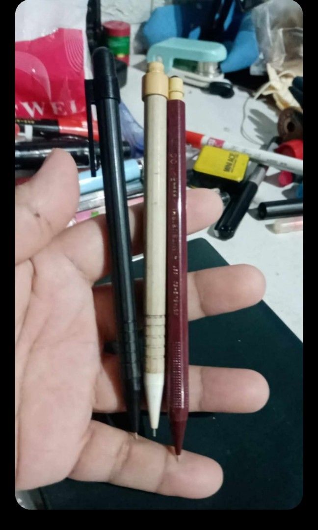 Mitsubishi mech pens, all (Category: Craft Supplies & Tools) located in Caloocan City. Submitted by 4kidsstore (Listing ID 1468439743, Image 1). Description: .