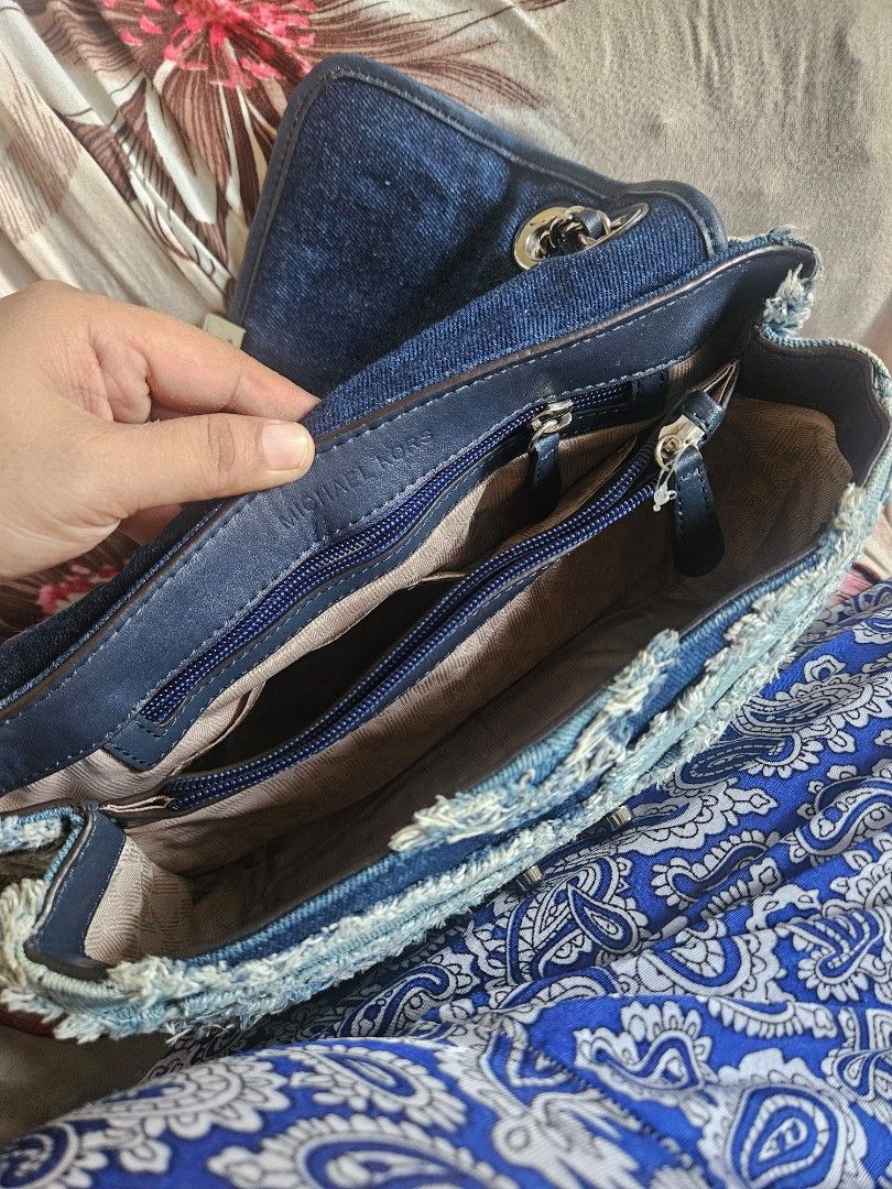 MK denim (Category: Luxury Bags & Wallets) located in Zamboanga. Submitted by clayd052 (Listing ID 1468456071, Image 2). Description: Auth denim mk convertible.