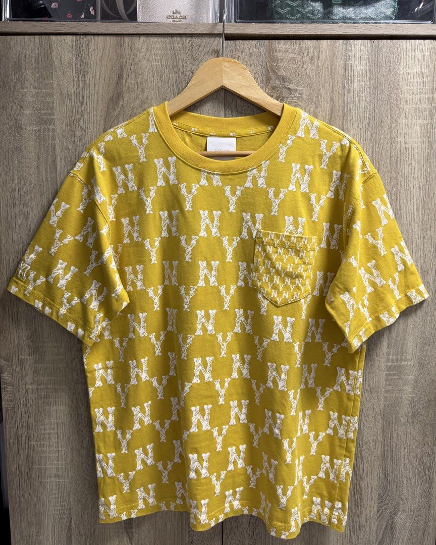 MLB Monogram Pocket Tshirt (Category: Tshirts & Polo Shirts ) located in Imus. Submitted by rckrmns (Listing ID 1468356214, Image 2). Description: MLB Monogram Pocket Tshirt Size M W- 21 L- 27 Good as new .