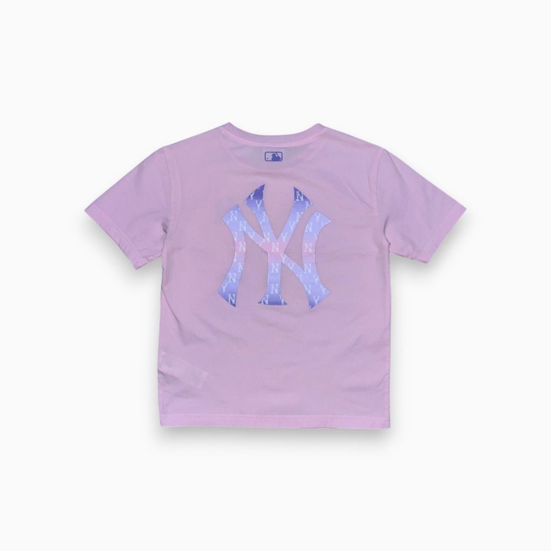 MLB NY PINK T SHIRT (Category: Babies & Kids Fashion) located in Quezon. Submitted by ejay.thrift.clothes (Listing ID 1468418568, Image 1). Description: FREE SHIPPING 9Y/130 15.5 X 20 NO ISSUE COLOR RATE: 10/10 AS NEW CONDITON FRESHLY WASHED READY TO WEAR # 475.