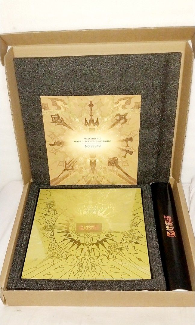 MLBB 10TH Year Anniversary Physical Album (Category: Vintage Collectibles) located in Pililla. Submitted by mitch0929 (Listing ID 1468405346, Image 3). Description: -Open for check never been used -all the items inside the box was untouched and sealed. -with original box/packaging MOP: GCASH + Shipping Shipping Thru J&T.