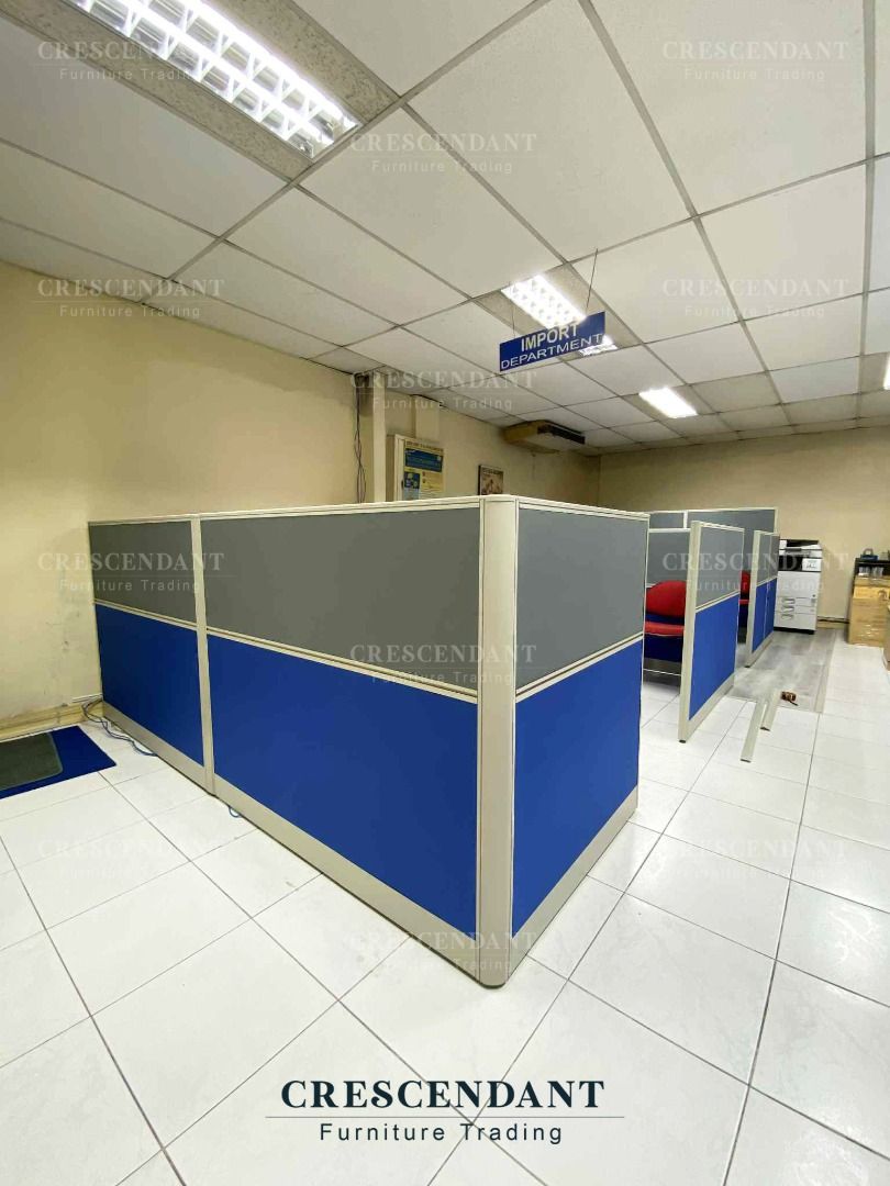 Modular Office Divider | Office Partition Workstation (Category: Office Furniture & Fixtures) located in Pasig City. Submitted by abicft (Listing ID 1468311641, Image 1). Description: (THE PRICE IS FOR POSTING PURPOSES ONLY) CUSTOMIZE OFFICE PARTITION Custom-color, measurement FREE QUOTATION! FREE SITE VISIT & FREE ESTIMATE within Metro Manila FREE 2D AND 3D LAYOUT or you can send us your measurement/layout. Other products: - Office Partition - S