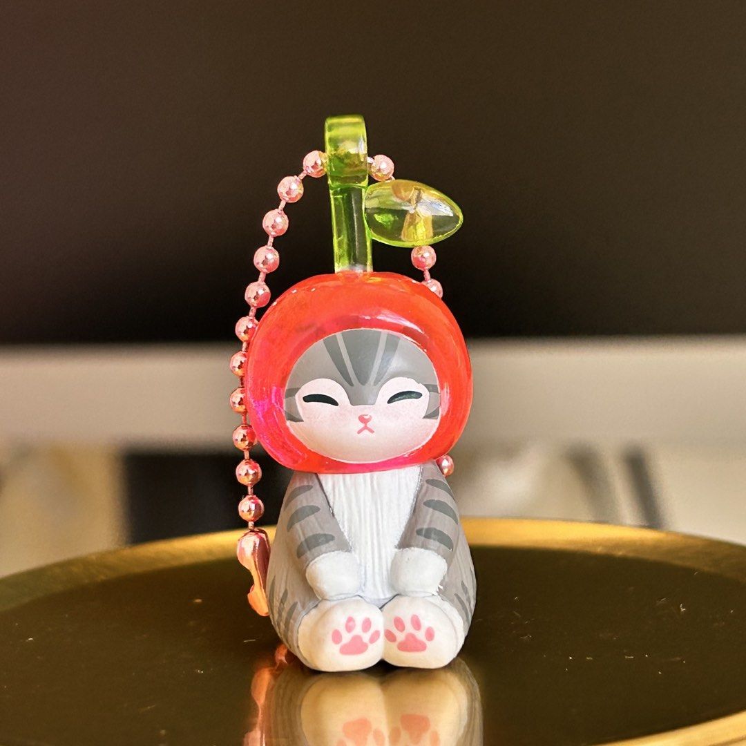 Mofusand Cherry Figure Gacha Keychain (Category: Figurines & Statues) located in Batangas. Submitted by han.jpg (Listing ID 1468328863, Image 1). Description: - official - onhand, ready to ship - pay as you mine - MOP: gcash, maribank - MOD: J&T (54 sf within luzon) - location: batangas.