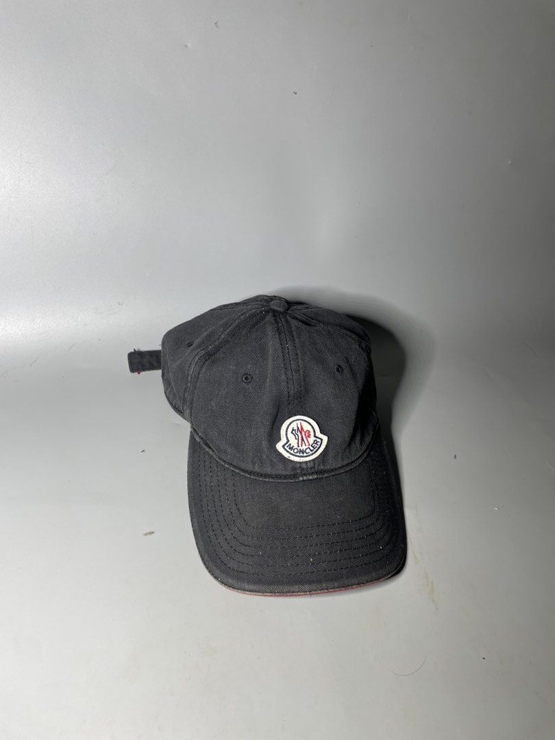 Moncler beretta baseball cap (Category: Caps & Hats) located in Tacloban City. Submitted by susthriftshop (Listing ID 1468443738, Image 3). Description: Excellent condition Color rate 9/10 Need cleaning.