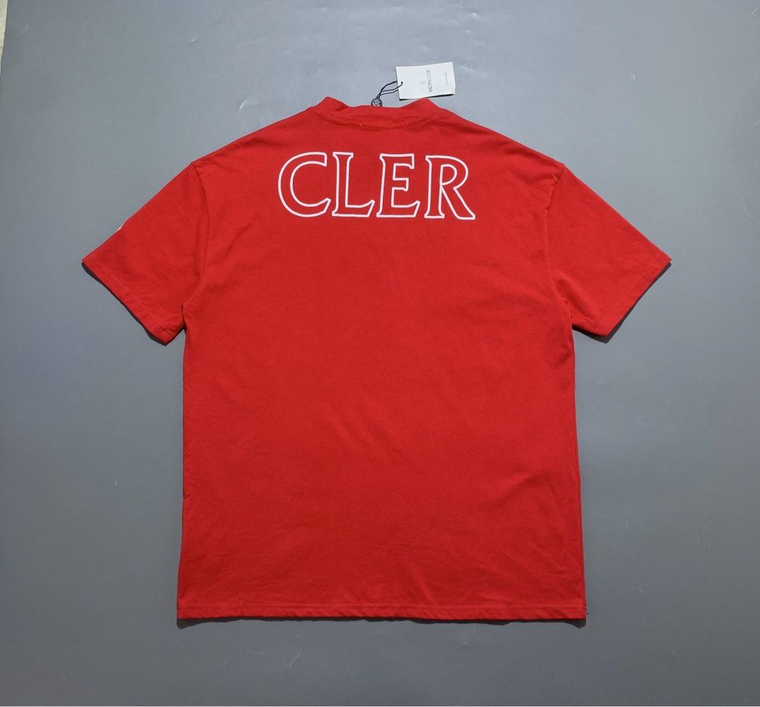 Moncler Big Logo Tee (Category: Activewear) located in Mabalacat. Submitted by thrift_trap (Listing ID 1468391038, Image 2). Description: Dimes: W23 x L29 (Size: XXL on tag) Condition: Asnew Issue (s): None Color rate: 9.5/10 Complete tags🏷️ Color may vary due lighting‼️.